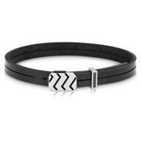 Bracciale Nomination Uomo Metropolitan in Ecopelle Zirconia 026701/010 - 026701/010